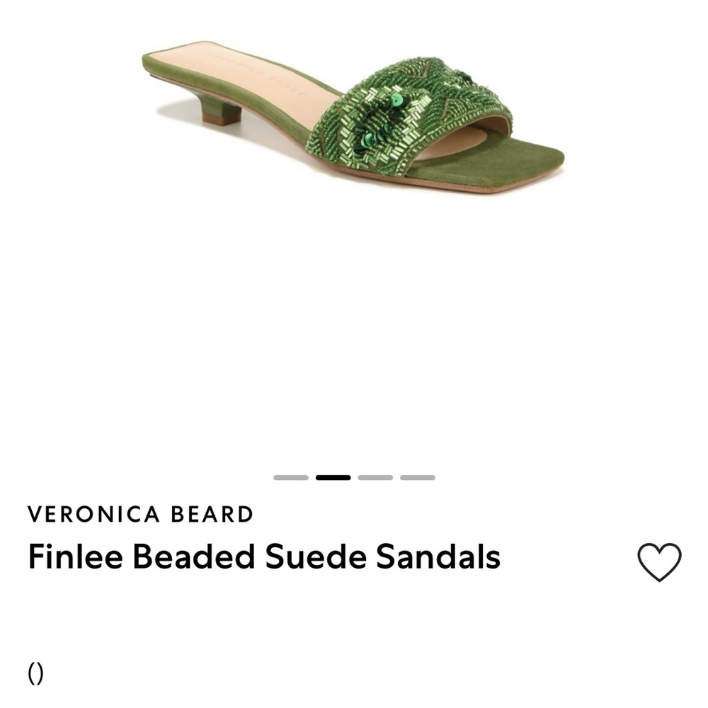 Veronica Beard beaded sandals 6